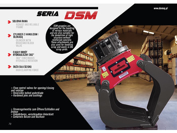 Greifer für Bagger DEMOQ DSM160E typ A: das Bild 5 Greifer für Bagger DEMOQ DSM160E typ A: das Bild 5