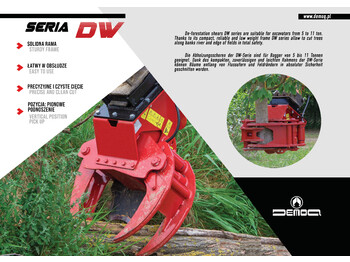 Greifer für Baumaschine neu kaufen DEMOQ DW250 De-forestation shear 255 kg: das Bild 2 Greifer für Baumaschine neu kaufen DEMOQ DW250 De-forestation shear 255 kg: das Bild 2
