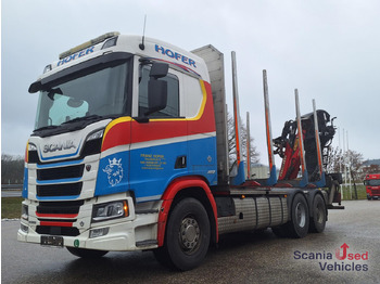 SCANIA R 580 Holztransporter