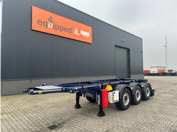 VAN HOOL 20' Container/ Wechselfahrgestell Auflieger