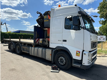 Autokran Volvo FH 500 6X2 + CRANE PALFINGER PK50002 E 6x - RETARDER - PLATFORM 6m20 - TWISTLOCKS 20' - 561.000km - EURO 5: das Bild 2