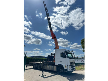 Autokran Volvo FH 500 6X2 + CRANE PALFINGER PK50002 E 6x - RETARDER - PLATFORM 6m20 - TWISTLOCKS 20' - 561.000km - EURO 5: das Bild 4
