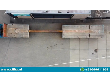 Pritschenauflieger/ Plattformauflieger Floor 3-ass. Vlakke uitschuifbare oplegger / 2x gestuurd / 13907: das Bild 2