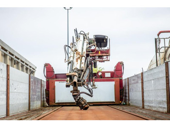 Pritschenauflieger/ Plattformauflieger Kwb KRAAN/CRANE/GRUE/KRAN - KENNIS 16 TON/M(3xhydr.): das Bild 3