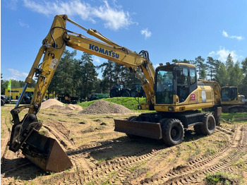 KOMATSU PW160 Mobilbagger
