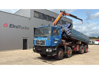 MAN 35.362 (6 CYLINDER / MANUAL PUMP / 8X4 / FALFINGER CRANE PK80 / STEEL SUSP.) – Leasing MAN 35.362 (6 CYLINDER / MANUAL PUMP / 8X4 / FALFINGER CRANE PK80 / STEEL SUSP.): das Bild 1