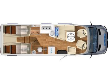 Teilintegriertes Wohnmobil neu kaufen HYMER / ERIBA / HYMERCAR B-Klasse ML T 780 Luftfederung Hydraulikstützen: das Bild 1
