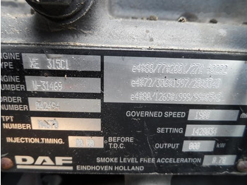 Motor für LKW DAF XE315C 430 E3   DAF XF 95: das Bild 4