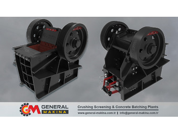 Backenbrecher neu kaufen General Makina High Quality Jaw Crusher Best Price: das Bild 2