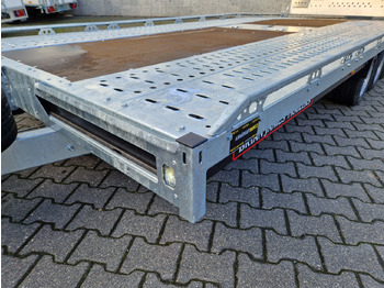 Baumaschinenanhänger BJT T Transporter 231 500x210cm black Auffahrrampen 235cm Holzboden vorn Tridem 10" 3500kg Aktion: das Bild 2 Baumaschinenanhänger BJT T Transporter 231 500x210cm black Auffahrrampen 235cm Holzboden vorn Tridem 10" 3500kg Aktion: das Bild 2