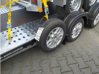 Autotransporter Anhänger Brian James A4 Transporter 450x200cm black X Rampen 240cm Stützen Alufelgen silver 2600kg: das Bild 4