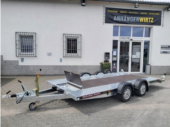 Autotransporter Anhänger Brian James A4 Transporter 450x200cm black X Rampen 240cm Stützen Alufelgen silver 2600kg: das Bild 2