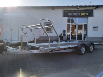 Autotransporter Anhänger Brian James A4 Transporter 500x200cm blackline Alufelgen easy glide Rampen 240cm Reifenregal 3000kg: das Bild 3