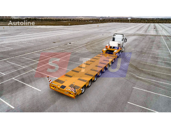 STU 8 AXLE LOWBED- HYDRAULIC STEERING AXLES / 8 ESSİEUX SURBAISSES-E – Leasing STU 8 AXLE LOWBED- HYDRAULIC STEERING AXLES / 8 ESSİEUX SURBAISSES-E: das Bild 2