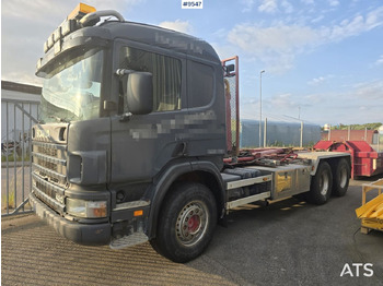 SCANIA P124 Abrollkipper
