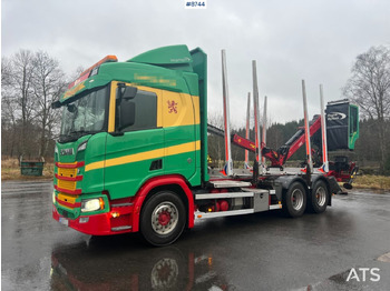 SCANIA R 650 Holztransporter