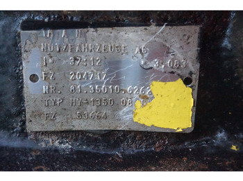 Hinterachse für LKW MAN HY-1350-08 37/12: das Bild 4