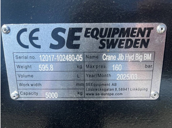 Anbauteil für Baumaschine neu kaufen Hydraulisk Kranarm Volvo Stora Bm: das Bild 3 Anbauteil für Baumaschine neu kaufen Hydraulisk Kranarm Volvo Stora Bm: das Bild 3