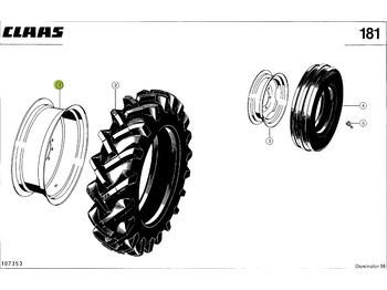 CLAAS Felge