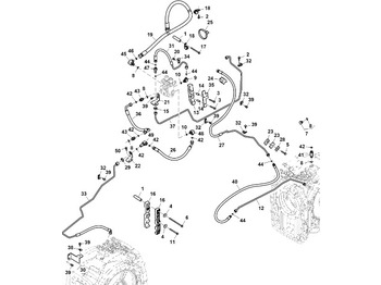 JOHN DEERE Bremsleitung/ Bremsschlauch