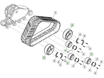 JOHN DEERE Kette