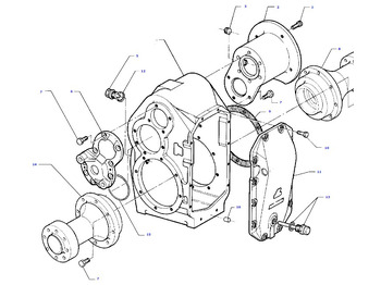 MASSEY FERGUSON Getriebe und Teile