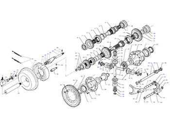 MASSEY FERGUSON Getriebe und Teile