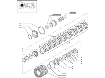 NEW HOLLAND Kupplung und Teile
