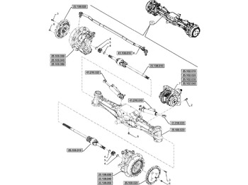 NEW HOLLAND Lenkung