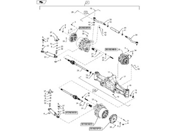 NEW HOLLAND Lenkung
