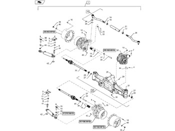 NEW HOLLAND Lenkung
