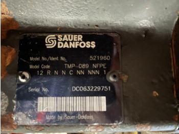 Hydraulikpumpe für Landmaschine Pompa jazdy hydrostat Sauer Danfoss 521960 TMP-089 NFPE: das Bild 5