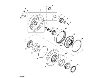 JOHN DEERE Transmission