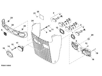 JOHN DEERE Karosserie und Außen