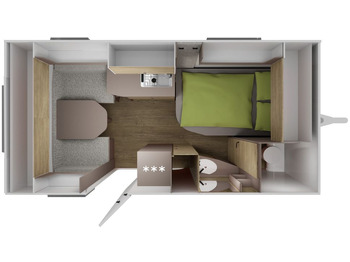 Wohnwagen Next NEXT 380 Neuheit # Alle Pakete #: das Bild 2