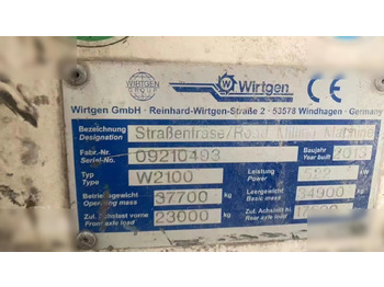 Kaltfräse 2013 WIRTGEN W2100: das Bild 3 Kaltfräse 2013 WIRTGEN W2100: das Bild 3