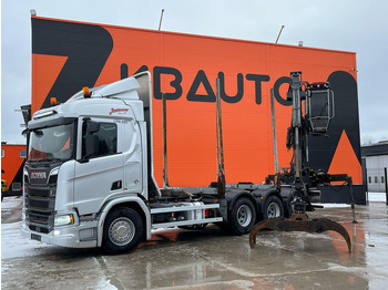 SCANIA R 520 Holztransporter