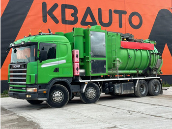 SCANIA R124 Saug-/ Spülfahrzeug