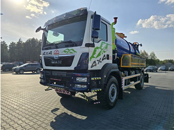 Kommunal-/ Sonderfahrzeug MAN TGM 4x4 GAMON PW8 for collecting liquid waste sepa: das Bild 3
