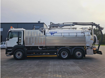 Saug-/ Spülfahrzeug MAN JUROP VJC9 / 5 2010 WUKO for collecting liquid was: das Bild 4