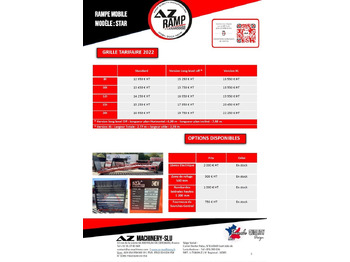 Verladerampe neu kaufen Loading Ramp with with hydraulic tilting bridge - AZ RAMP - STAR- 8T. 8 ton capacity: das Bild 3 Verladerampe neu kaufen Loading Ramp with with hydraulic tilting bridge - AZ RAMP - STAR- 8T. 8 ton capacity: das Bild 3