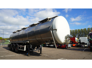 Tankauflieger Für die Beförderung von Lebensmittel Indox 3 AXLE ADR CHEMICAL AD-BLUE TANK TRAILER 35.115LTR: das Bild 3