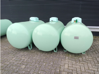 Kraftstofftank für LKW neu kaufen De Visser Propaan/Butaan LPG tank 1600 (0,8 ton) Gastank, Gas, Gaz, LPG, GPL, Propane, Butane Ø1000 including tankfittings: das Bild 2