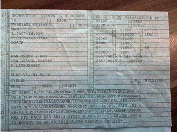 Koffer LKW MAN 15.290 4X2 Koffer mit Hebebühne AHK: das Bild 2