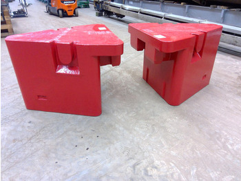 Gegengewicht für Baumaschine Grove Grove GMK 5130-1/2 counterweight 5,8 ton: das Bild 1