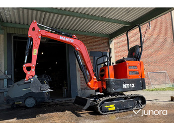 Minibagger Grävmaskin Nante NT12 1 ton: das Bild 2