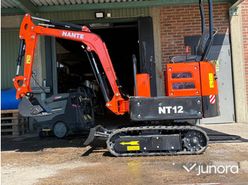 Minibagger Grävmaskin Nante NT12 1 ton: das Bild 3