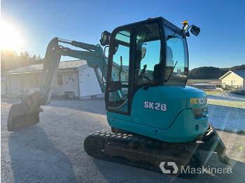 Kettenbagger Grävmaskin Kobelco SK26: das Bild 3