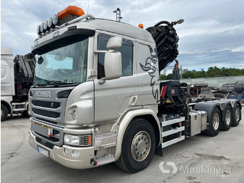 SCANIA P 410 Abrollkipper