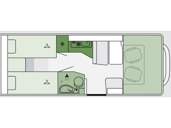 ETRUSCO Teilintegriertes Wohnmobil